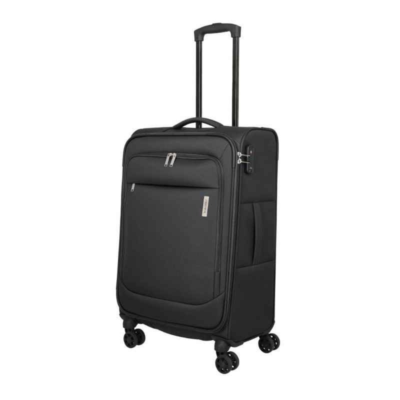 Vidutinis medžiaginis lagaminas Travelite Priego V Pilkas (Anthracite)