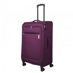 Didelis medžiaginis lagaminas Travelite Priego D Violetinis (Berry)
