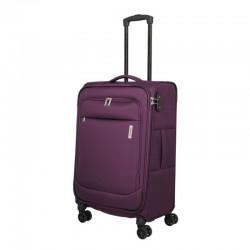 Vidutinis medžiaginis lagaminas Travelite Priego V Violetinis (Berry)