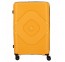 Didelis plastikinis lagaminas Odyssey Troy D Geltonas