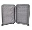 Vidutinis plastikinis lagaminas Odyssey Troy V Juodas
