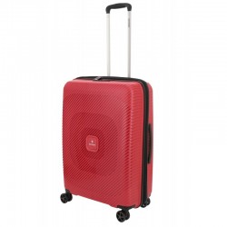 Vidēja izmēra koferis Odyssey Ithaca V Raspberry red polipropilēns