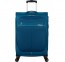 Vidutinis medžiaginis lagaminas American Tourister Deep Dive V Turkio spalva (Teal-Lime)