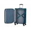 Vidutinis medžiaginis lagaminas American Tourister Deep Dive V Turkio spalva (Teal-Lime)