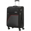 Vidutinis medžiaginis lagaminas American Tourister Sky Surfer V Juodas (Black-Red)