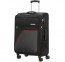 Vidutinis medžiaginis lagaminas American Tourister Sky Surfer V Juodas (Black-Red)