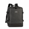 40x30x20 Ryanair, Wizzair standarta mugursoma Best Way 40357 dark grey