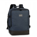 40x30x20 Ryanair, Wizzair standarta mugursoma Best Way 40357 navy