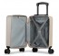 Mažas plastikinis lagaminas WorldPack Ryanair Free 10521 Šviesiai Rudas (Beige)
