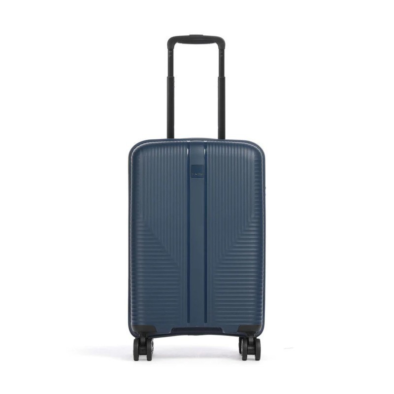 23cm Maza plastmasas kofera Travelite Air Stripe M Black