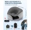 Ergonominė kelioninė kaklo pagalvė su memory užpildu pilka