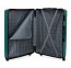 Vidutinis plastikinis lagaminas Gravitt 8052 V Žalias (Dark Green)