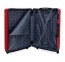 Vidutinis plastikinis lagaminas Gravitt 8052 V Raudonas (Burgundy)