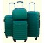 Mažas plastikinis lagaminas Gravitt 1131 M Žalias (Dark Green)