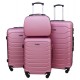 Liels koferis Gravitt 1131D Silver-Pink