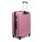 Didelis plastikinis lagaminas Gravitt 1131 D Rožinis (Silver Pink)