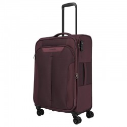 Vidutinis medžiaginis lagaminas Travelite Croatia V Violetinis (Eggplant col)