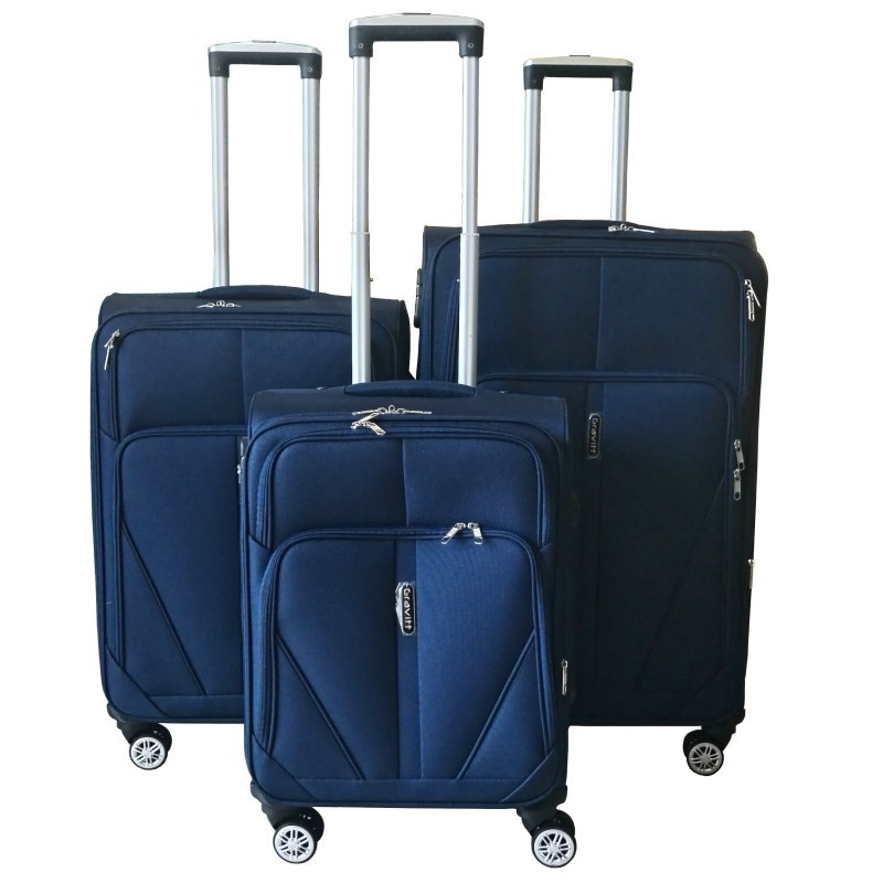 Mažas medžiaginis lagaminas Gravitt 1702 4.0 M Mėlynas (Dark blue)