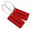 2vnt lagamino pakabukai etiketės su savininko informacija - Wenger luggage tags