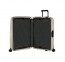 Didelis plastikinis lagaminas Samsonite Essens D Kreminis (Sandstone)