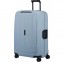 Didelis plastikinis lagaminas Samsonite Essens D Mėlynas (Fog Blue)