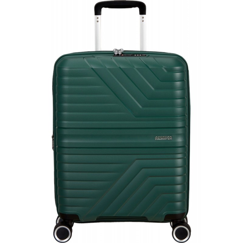 Mažas lagaminas American Tourister FlyTwist M Žalias (Afterdark Pine)