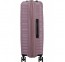 Vidutinis lagaminas American Tourister FlyTwist V Rožinis (Frosted Blush)