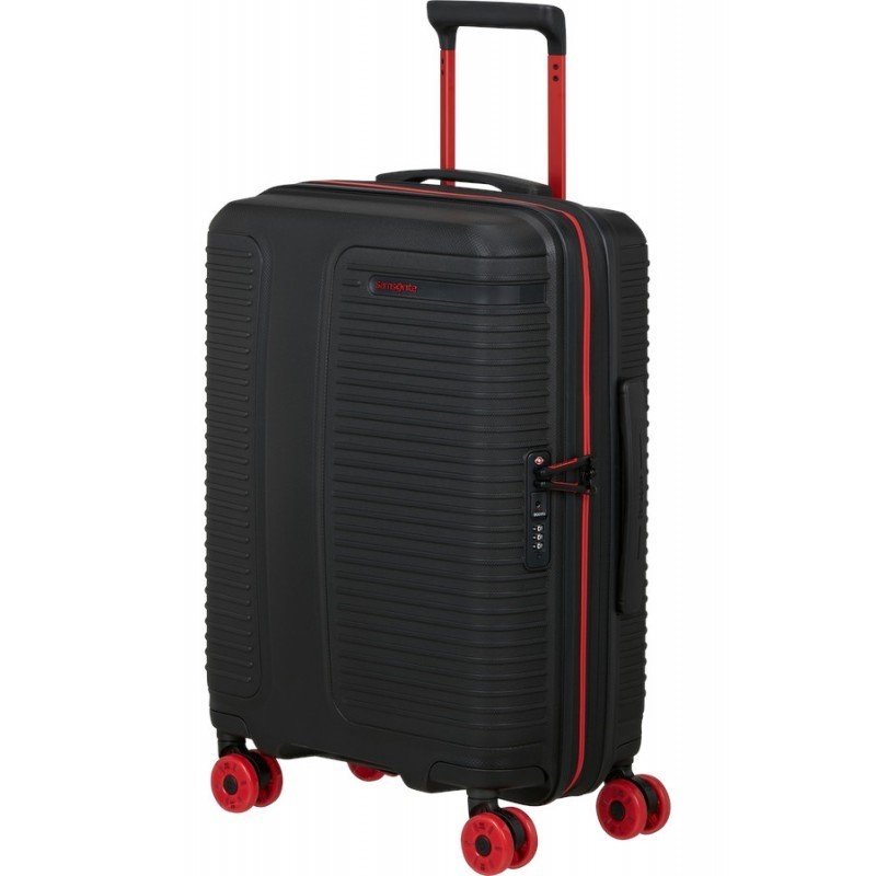 Mažas plastikinis lagaminas Samsonite Prodiver M Juodas