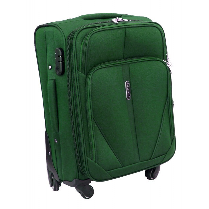 Rokas bagāža koferis 1702-4w M Green