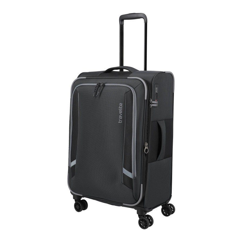 Vidējais koferis Travelite Corsiica V black