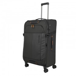 Didelis medžiaginis lagaminas Travelite Briize D Juodas