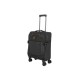Mažas medžiaginis lagaminas Travelite Briize M-4w Juodas