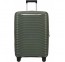 Vidutinis plastikinis lagaminas Samsonite Upscape V Chaki spalva (Climbing Ivy)
