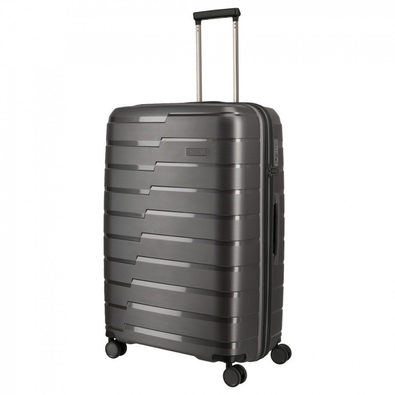 Liels koferis Travelite Air Base D tumši pelēks