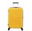 Vidējais koferis American Tourister Airconic V dzeltenā krāsā