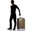 Liels koferis Samsonite Lite-Shock D Sand