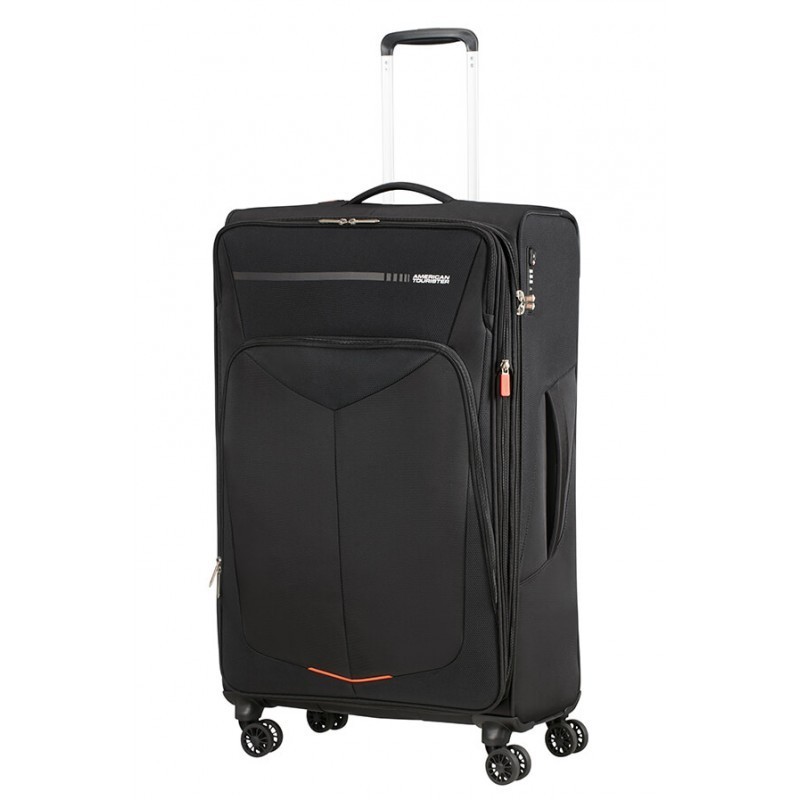 Liels koferis American Tourister Summerfunk D melna