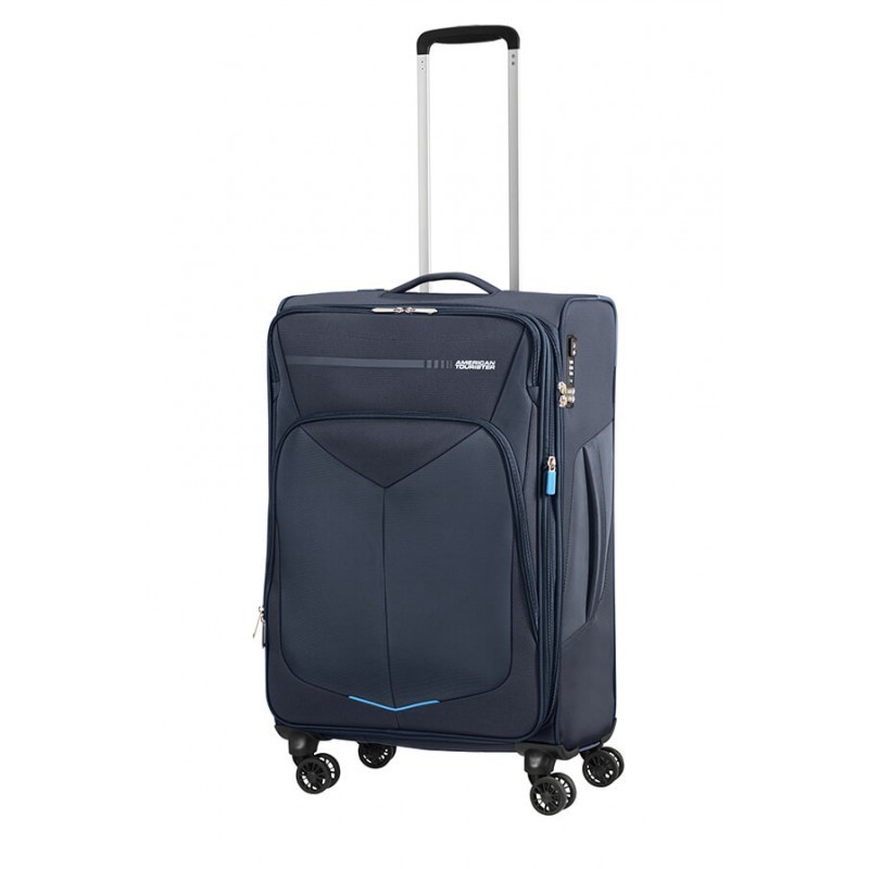 Vidējais koferis American Tourister Summerfunk V Blue Vidējais koferis American Tourister Summerfunk V Blue