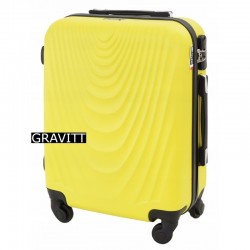 Rokas bagāža koferis Gravitt 1050A-M yellow