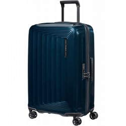 Vidējais koferis Samsonite Nuon V zils metallic