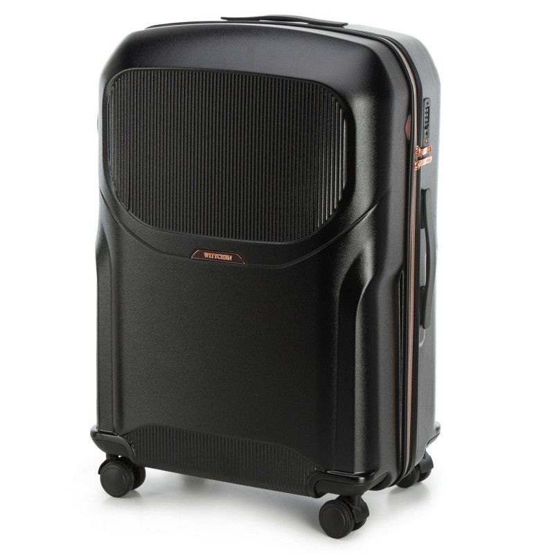 Liels polikarbonāta čemodāns Wittchen 56-3P-133 black