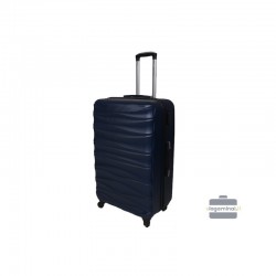 Vidējais koferis Gravitt 117-V tumši zila