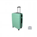 Vidējais koferis Gravitt 117-V zaļš