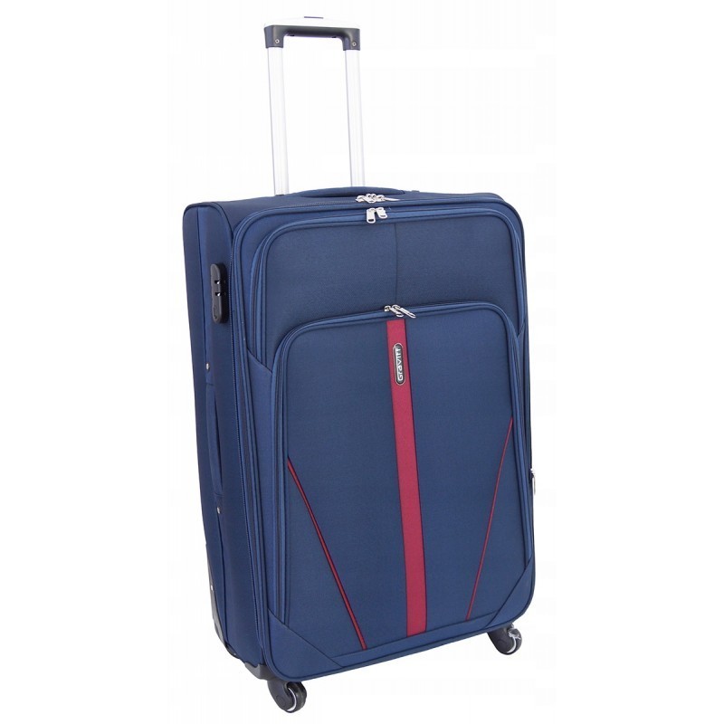 Liels koferis Gravitt 1702-D navy  Liels koferis Gravitt 1702-D navy