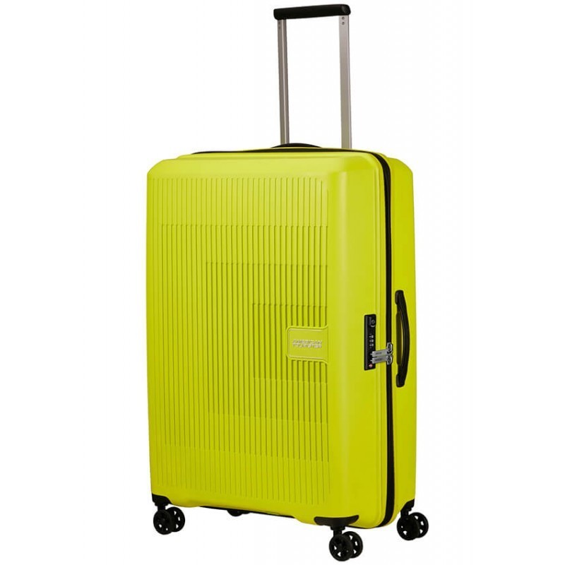 Liels koferis American Tourister Aerostep D Light Lime
