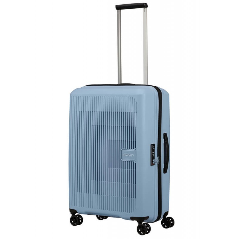 Vidējais koferis American Tourister Aerostep V soho grey