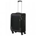 Vidējais koferis American Tourister Pulsonic V Asphalt Black
