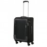 Vidējais koferis American Tourister Pulsonic V Asphalt Black