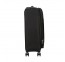 Vidutinis medžiaginis lagaminas American Tourister Pulsonic V Juodas (Asphalt Black)