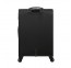 Vidutinis medžiaginis lagaminas American Tourister Pulsonic V Juodas (Asphalt Black)